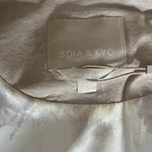 Soia and Kyo suede fringe jacket - Picture 5 of 5